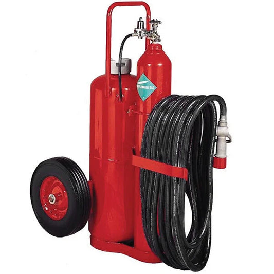 Extintor BADGER 125 Lbs Rodante Púrpura K