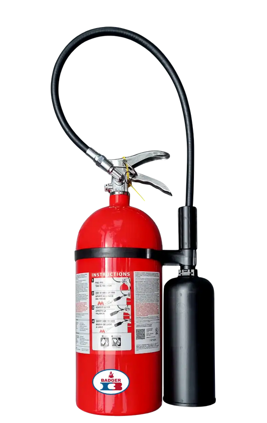 Extintor BADGER 10 Lbs CO2