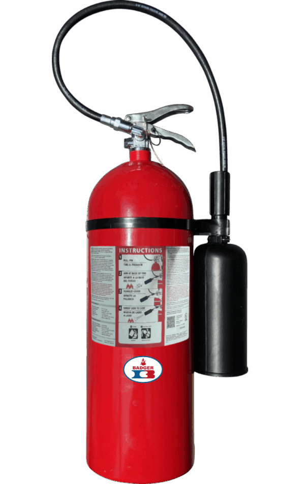 Extintor BADGER 20 Lbs CO2